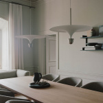 Kantarell Pendel Ø60cm Nickel Kantarell Pendel Ø60cm Nickel