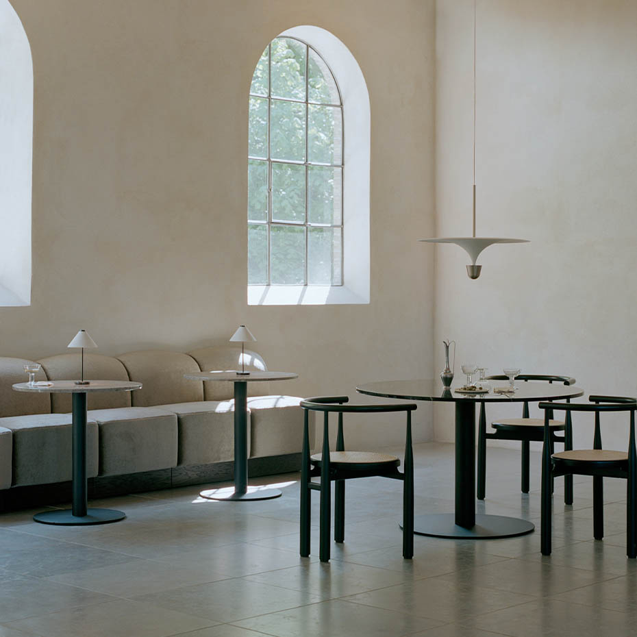 Kantarell Pendel Ø60cm Nickel