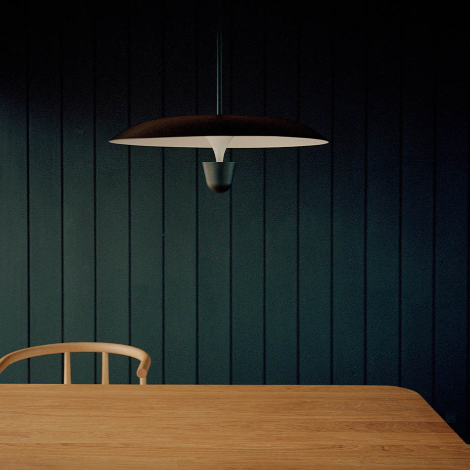 Kantarell Pendel Ø55cm Black