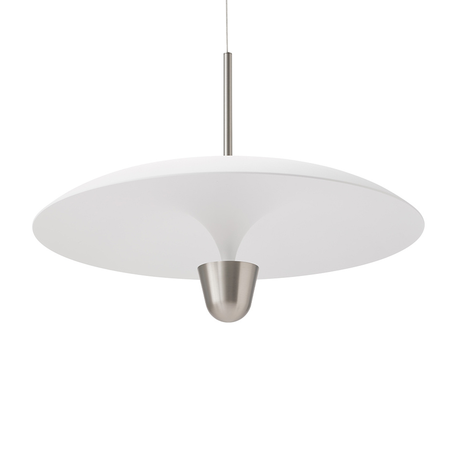 Kantarell Pendel Ø55cm Nickel