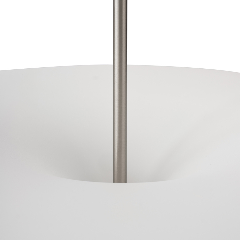 Kantarell Pendel Ø55cm Nickel