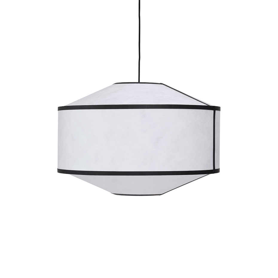 Kite Pendel Ø65cm White And Black Tyvek