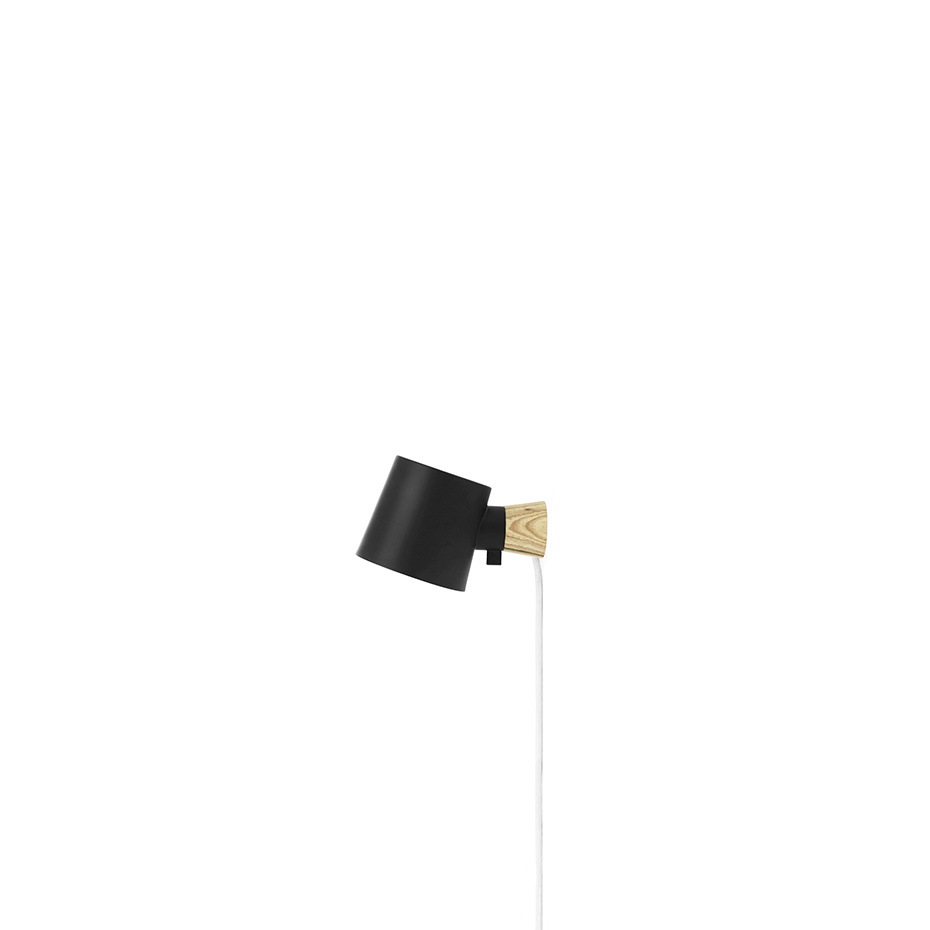 Rise Vägglampa Black