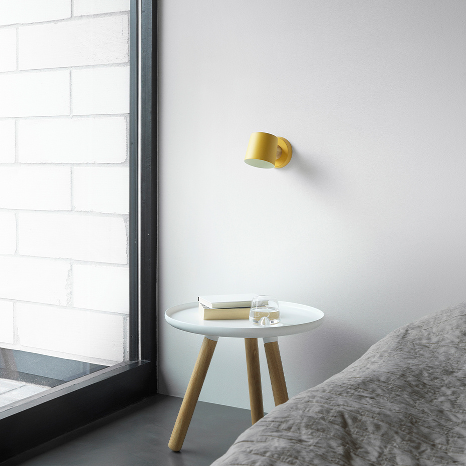 Rise Vägglampa Hardwired Grey