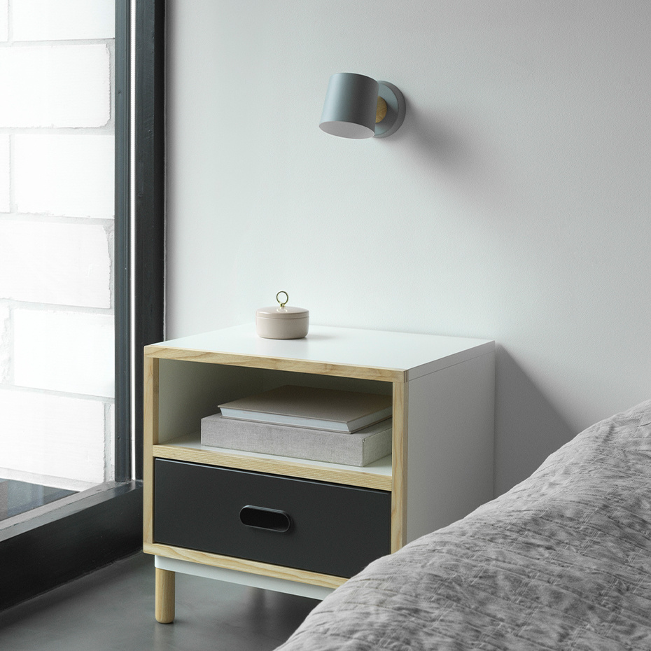 Rise Vägglampa Hardwired Black