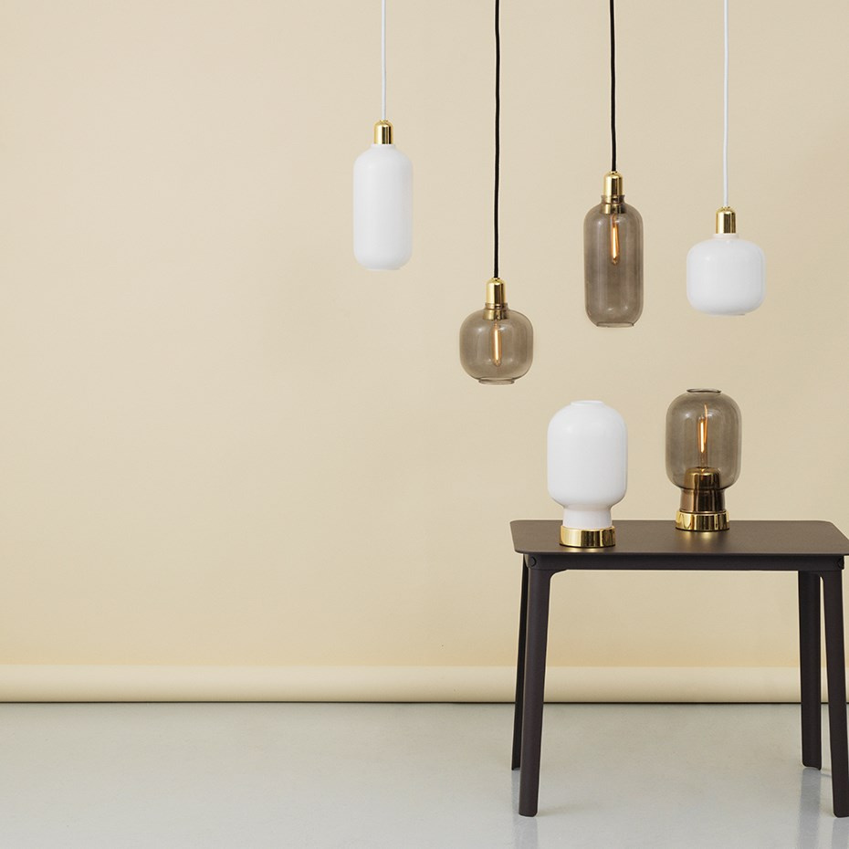 Reservglas Till Amp Pendel Large White