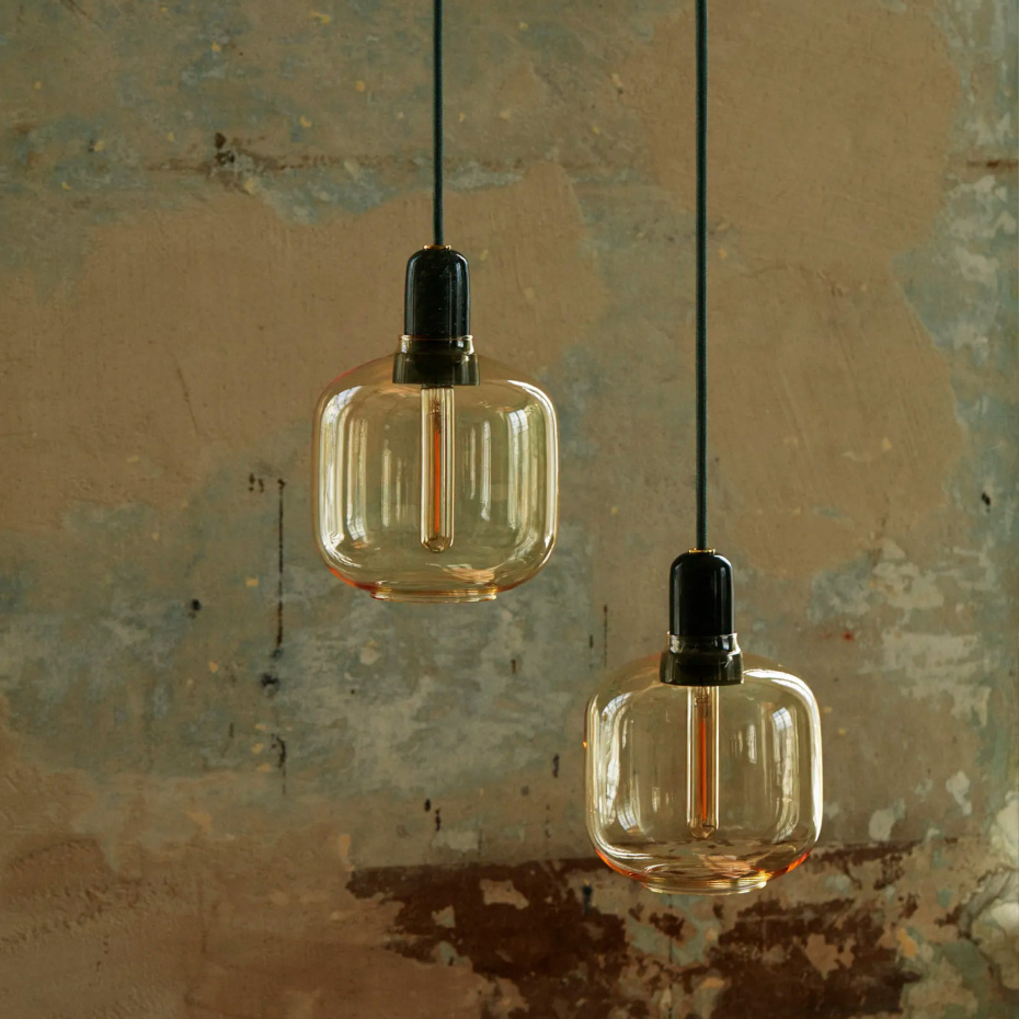 Amp Pendel Small Gold/Green