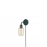 Amp Vägglampa Gold/Green Amp Vägglampa Gold/Green