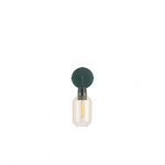Amp Vägglampa Gold/Green Amp Vägglampa Gold/Green