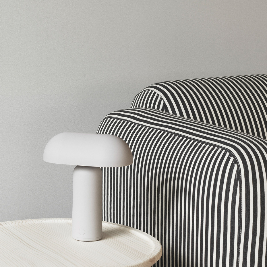 Porta Portable Bordslampa Grey