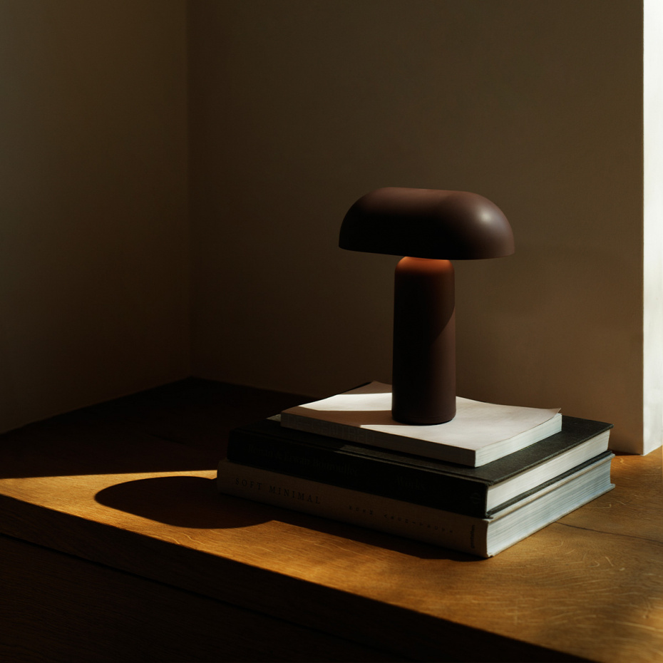 Porta Portable Bordslampa Brown