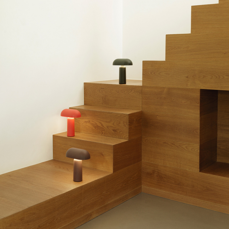 Porta Portable Bordslampa Brown