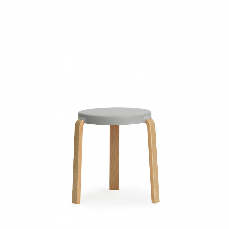 Tap Stool Oak/Grey