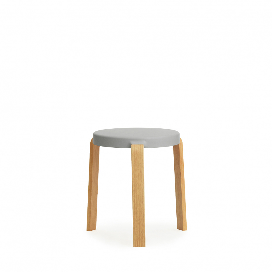 Tap Stool Oak/Grey