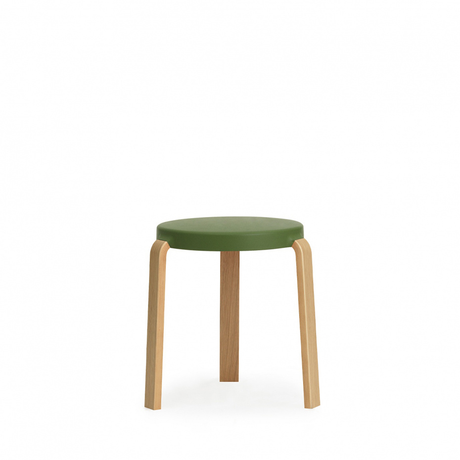 Tap Stool Oak/Olive