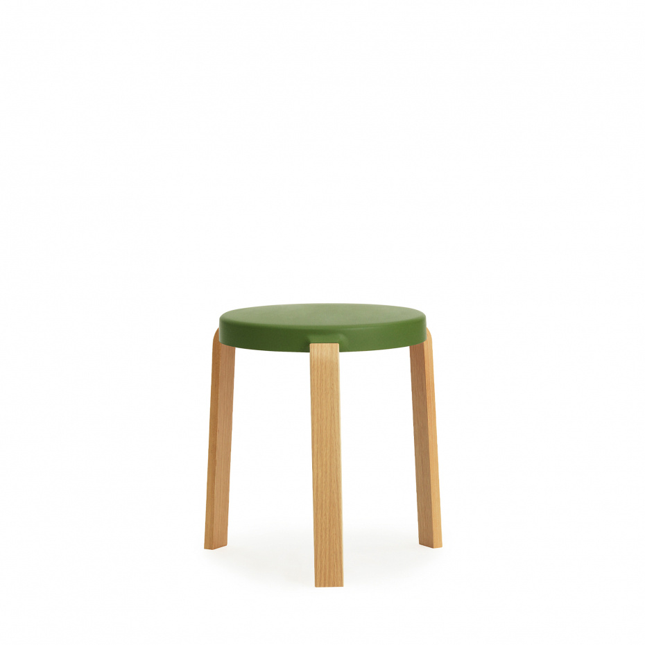 Tap Stool Oak/Olive