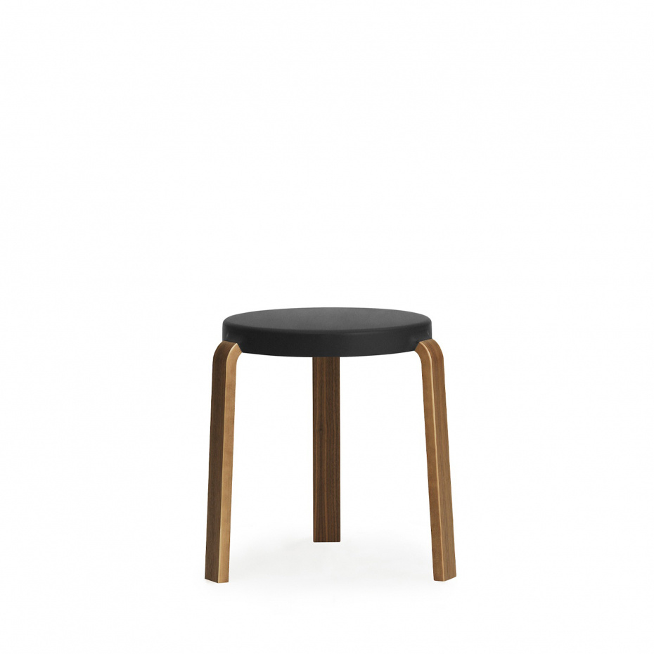 Tap Stool Walnut/Black