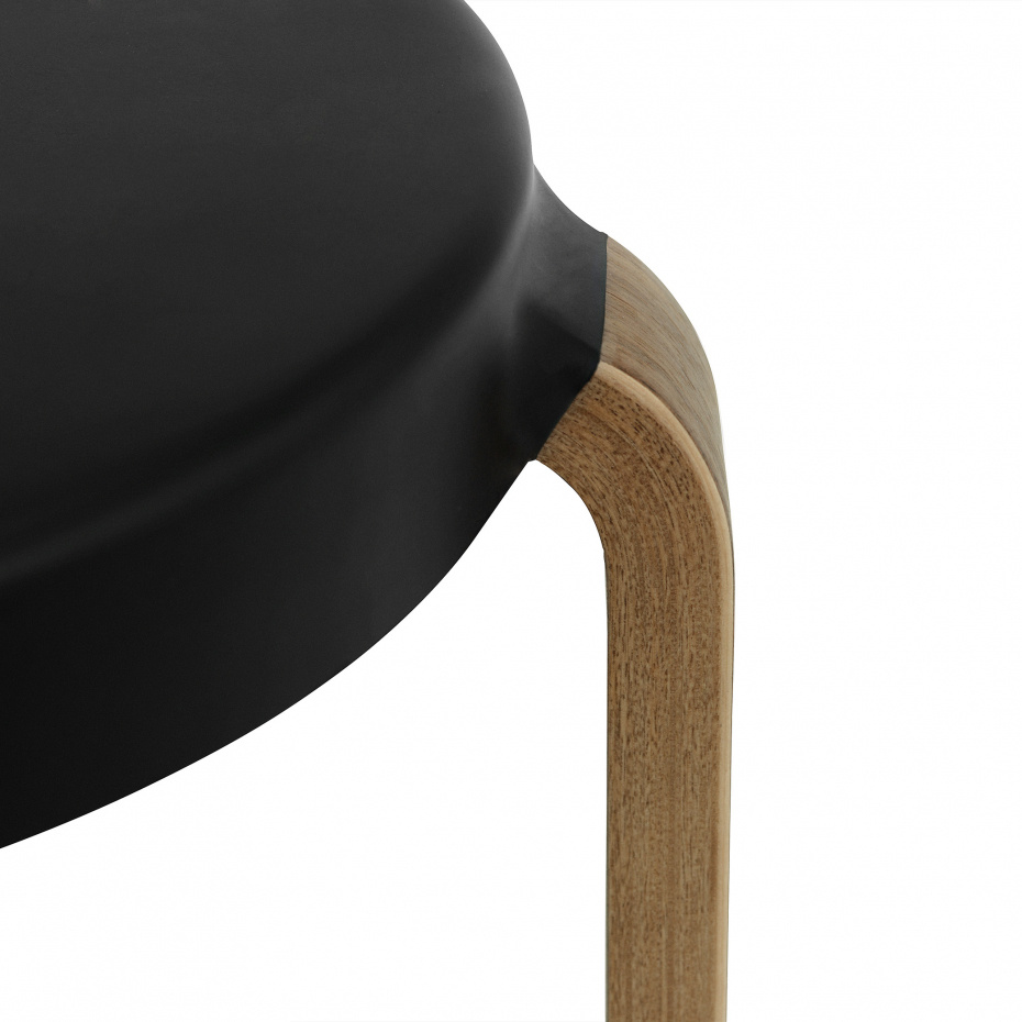 Tap Stool Walnut/Black