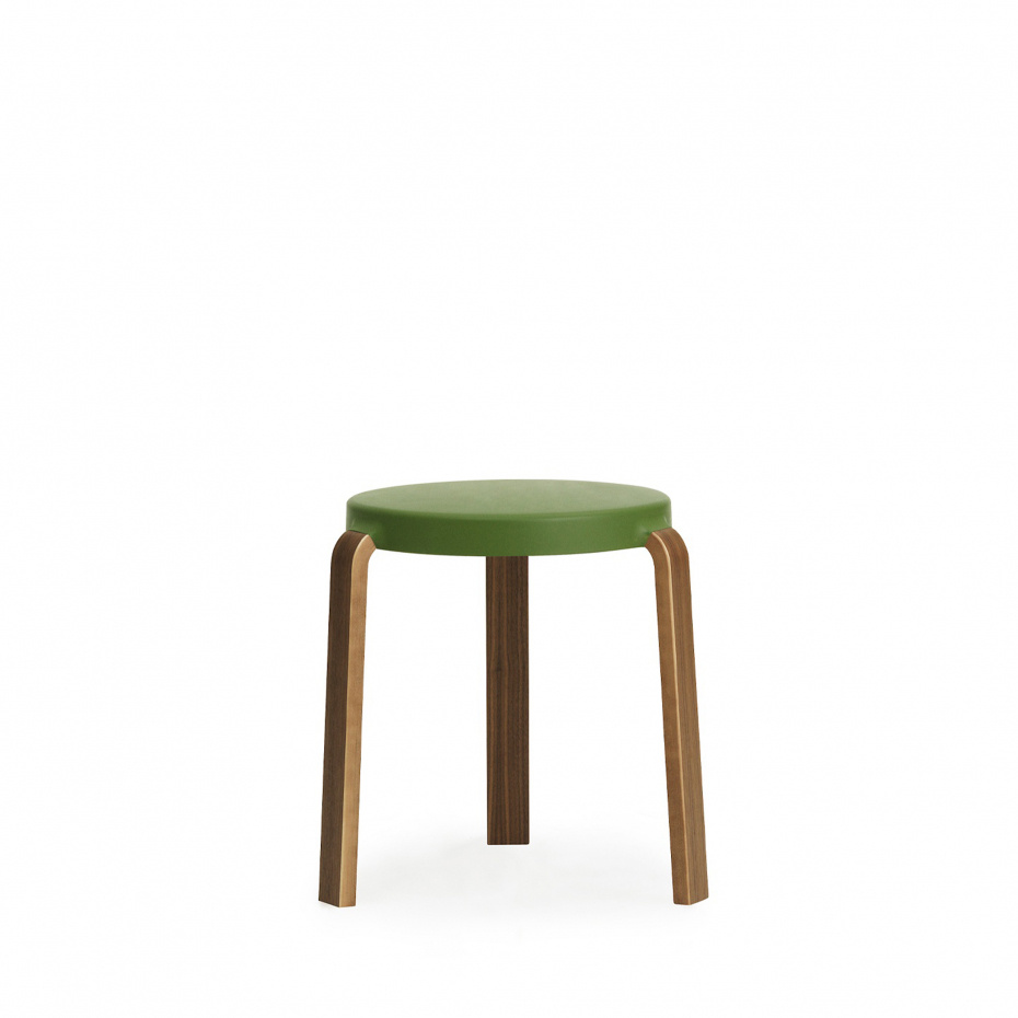 Tap Stool Walnut/Olive
