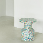 Bit Stool White Multi Bit Stool White Multi