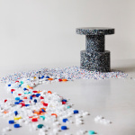 Bit Stool Cone White Bit Stool Cone White