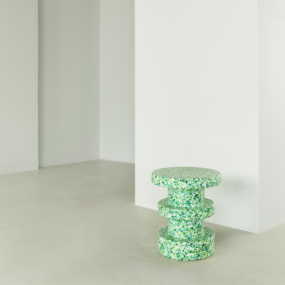 Bit Stool Stack Green