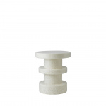Bit Stool Stack White/White Bit Stool Stack White/White