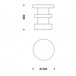 Bit Stool Stack White/White Bit Stool Stack White/White