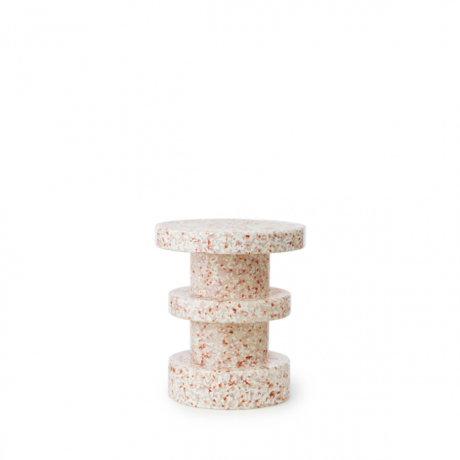 Bit Stool Stack White