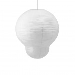 Puff Bulb Lampskrm White
