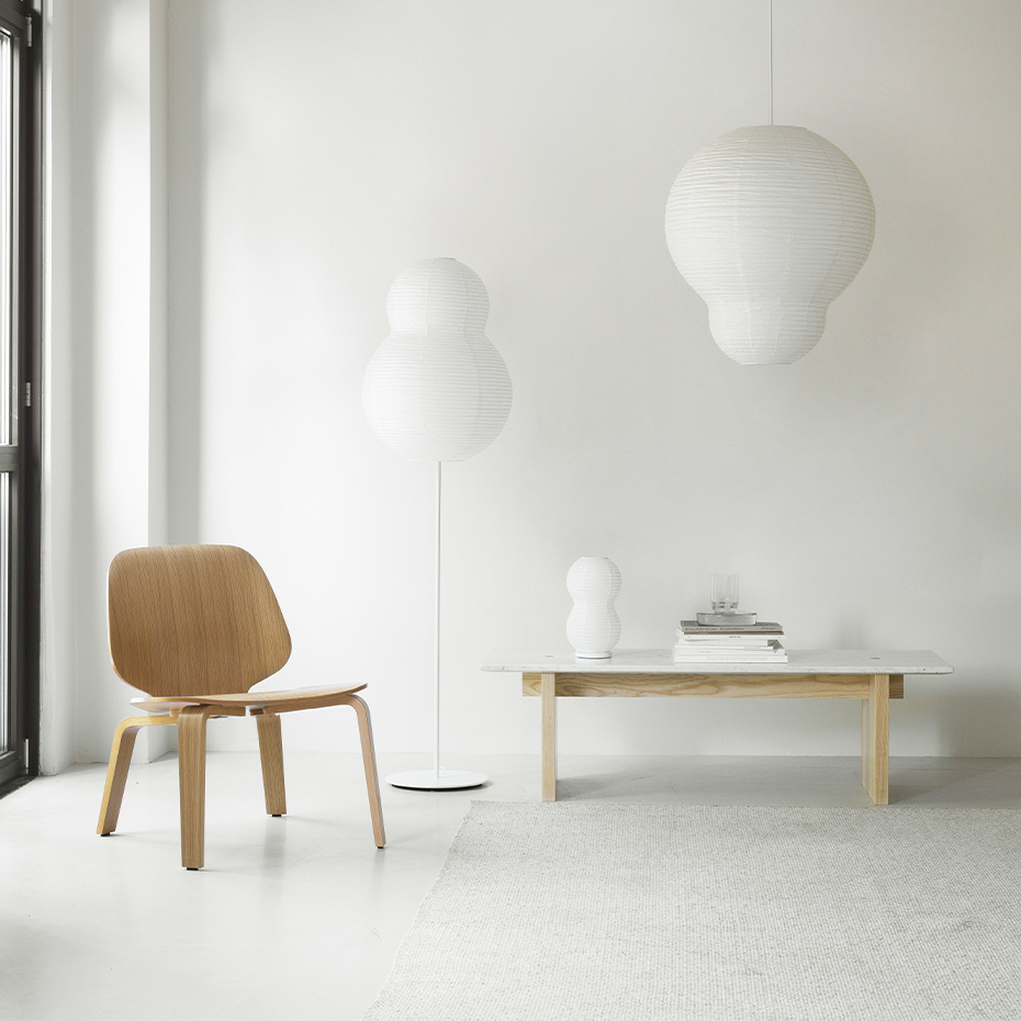 Puff Twist Bordslampa White