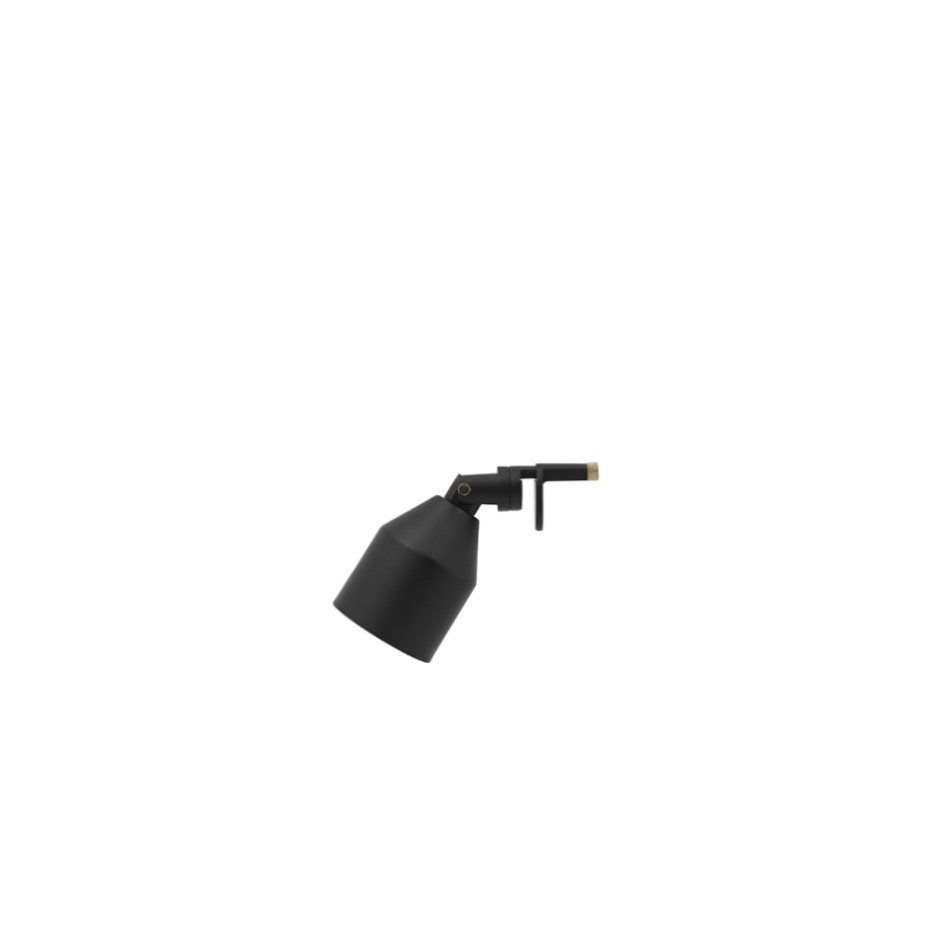 Klip Klämlampa Black