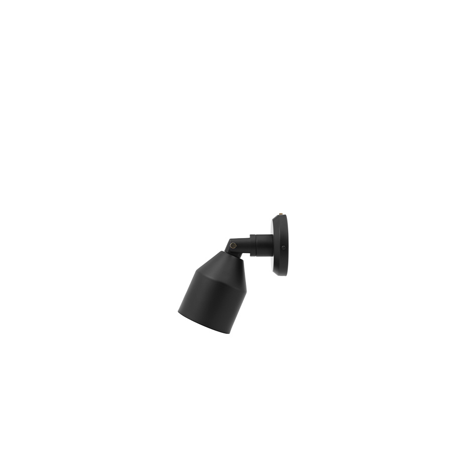 Klip Vägglampa Black