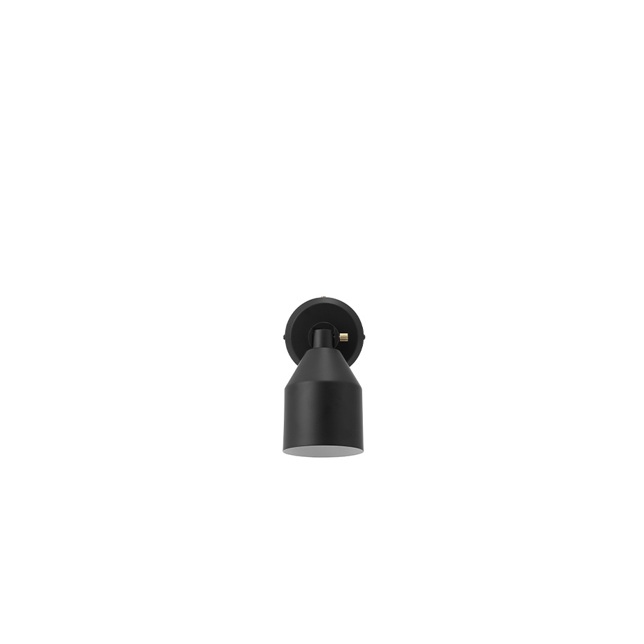Klip Vägglampa Black