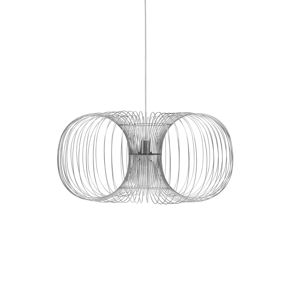 Coil Pendel Ø76cm Stainless Steel