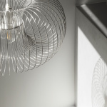 Coil Pendel Ø90cm Stainless Steel Coil Pendel Ø90cm Stainless Steel