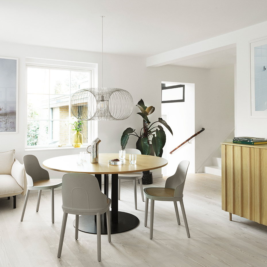 Coil Pendel Ø90cm Stainless Steel