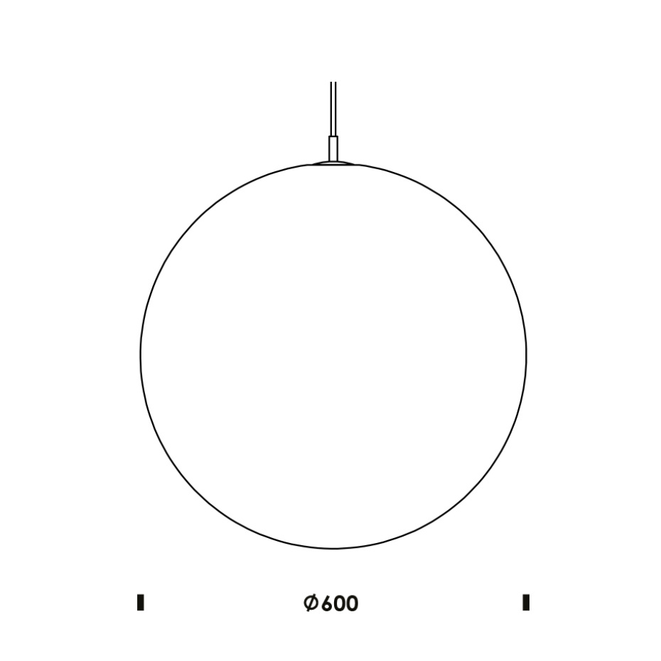 Pix Pendel Ø60cm White