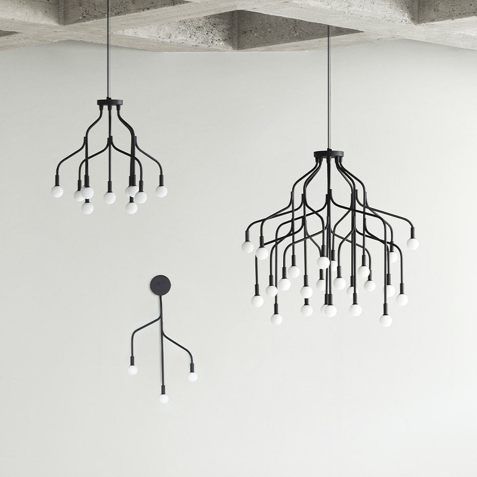 Vekst Pendel Large Black