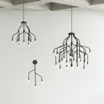 Vekst Vägglampa Black Vekst Vägglampa Black