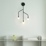 Vekst Vägglampa Black Vekst Vägglampa Black