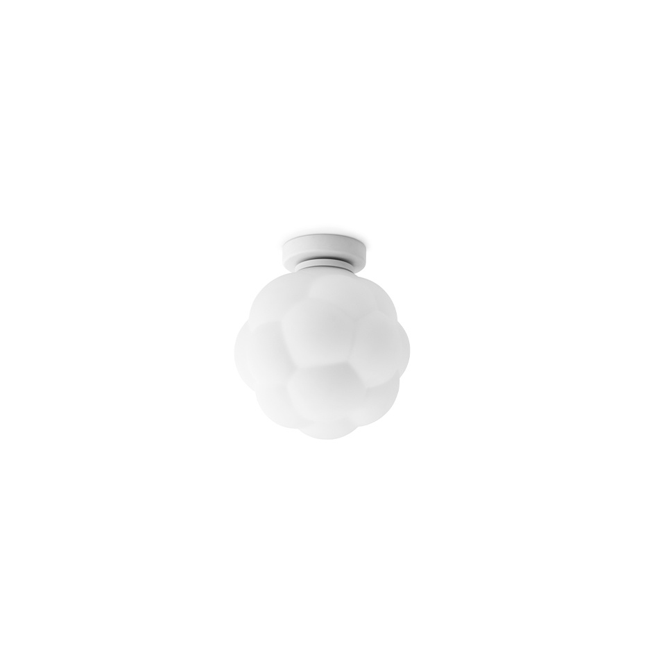 Bubba Taklampa/Vägglampa Ø25cm White
