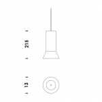 Hat Pendel Small Warm Grey Hat Pendel Small Warm Grey