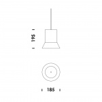 Hat Pendel Medium Black Hat Pendel Medium Black