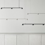 Hat Linear Pendel Small Black Hat Linear Pendel Small Black