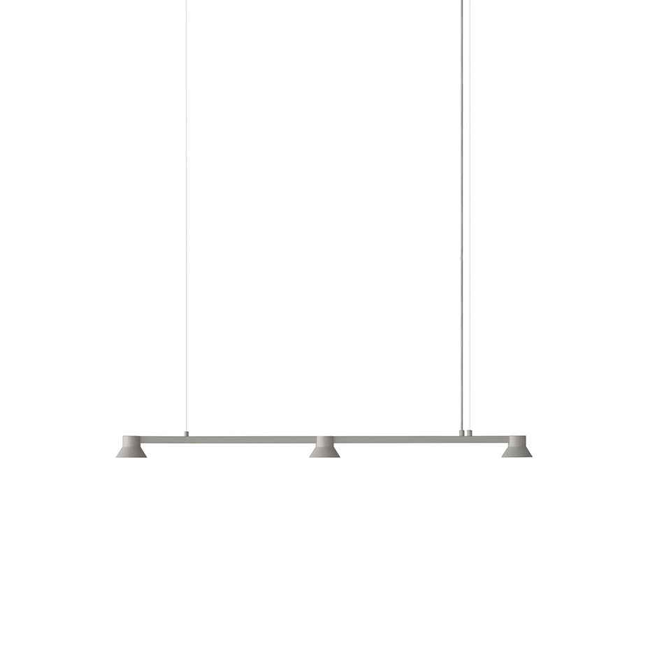 Hat Linear Pendel Small Warm Grey