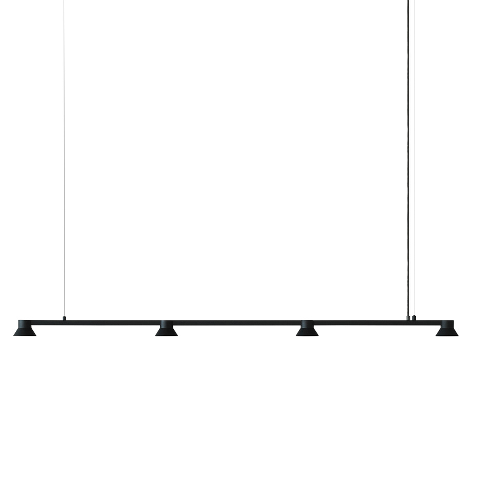 Hat Linear Pendel Large Black