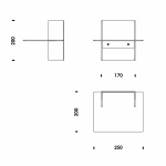 Alu Shelf 25cm Aluminum Alu Shelf 25cm Aluminum