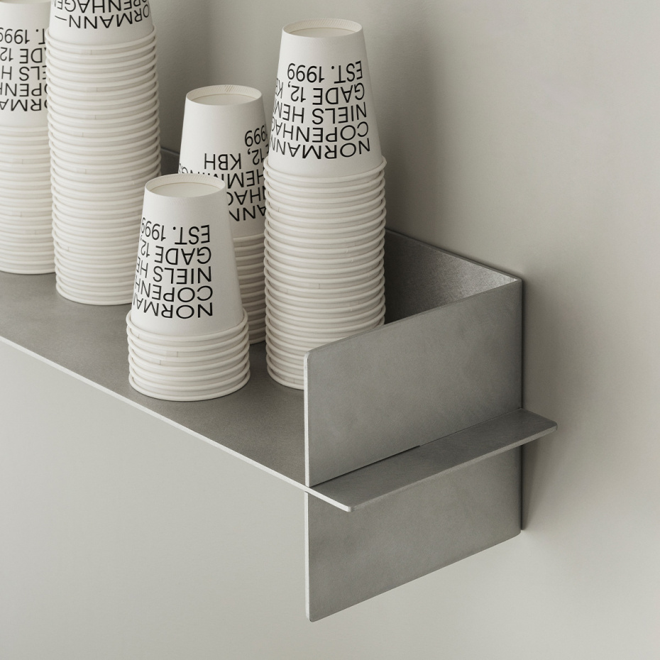 Alu Shelf 80cm Aluminum