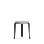 Tap Stool Black Oak/Grey Tap Stool Black Oak/Grey